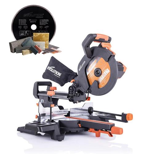 Pokosová píla EVOLUTION R255SMS+ a diamantový 255mm kotúč EVOLUTION ZADARMO