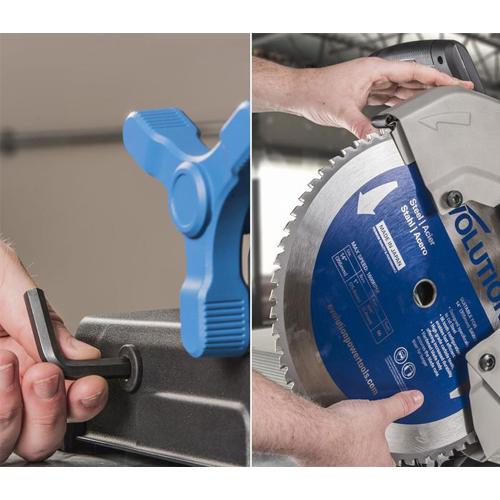 Pokosová píla EVOLUTION S355CPS Raptor so stojanom ZADARMO