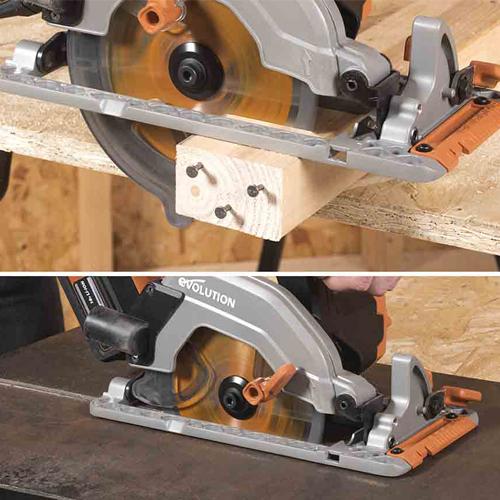 Okružná AKU píla EVO R165CCS-Li so 4,0Ah batériou a ďalšími dvoma 2Ah batériami a nabíjačkou ZADARMO