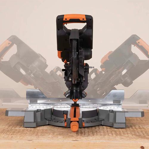 Pokosová AKU stolová píla EVOLUTION R255SMS-DB-Li + 2x 5Ah batéria a nabíjačka