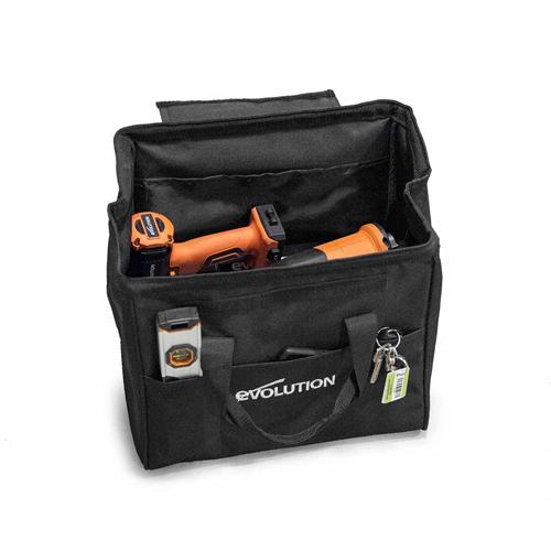 Chvostová AKU píla EVOLUTION R150RCP-Li s 2Ah batériou a nabíjačkou a ďalšou 2Ah batériou ZADARMO