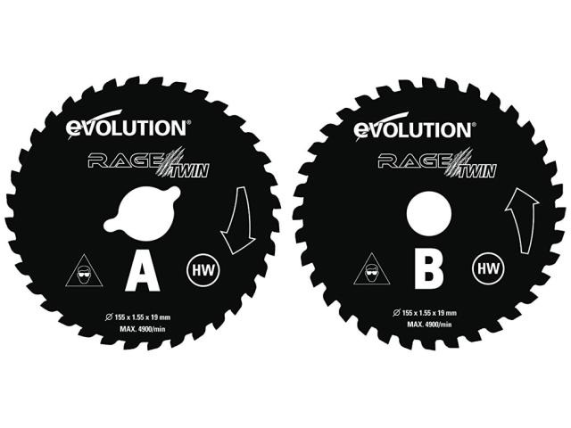 Kotúč RAGE TWIN 2x155mm Z28