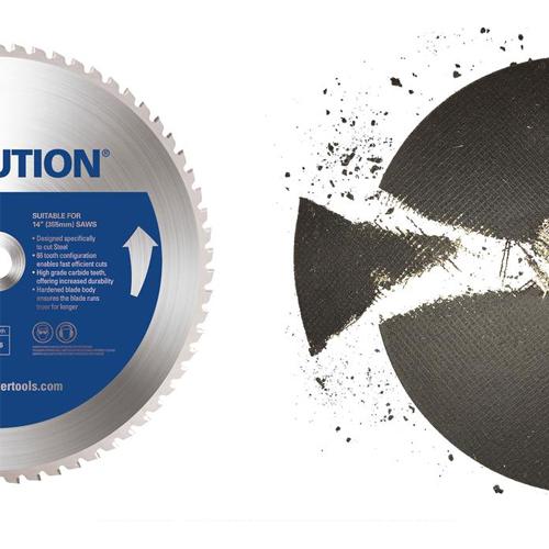 Stolová píla EVOLUTION S355CPS Raptor 2200W + kotúč na oceľ