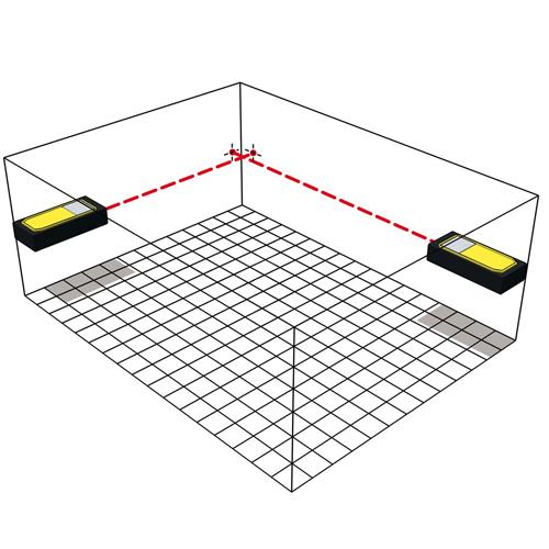 Laserový diaľkomer STABILA LD 250 BT
