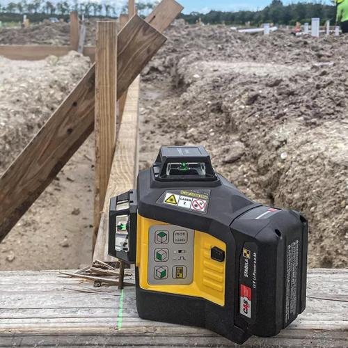 Samonivelačný líniový krížový laser STABILA LAX 600 G 7-dielny SET