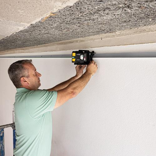 Samonivelačný líniový krížový laser STABILA LAX500G 7-dielny SET 2x batéria CAS