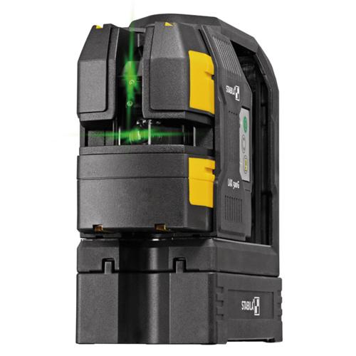 Samonivelačný líniový krížový laser STABILA LAX500G 7-dielny SET 2x batéria CAS