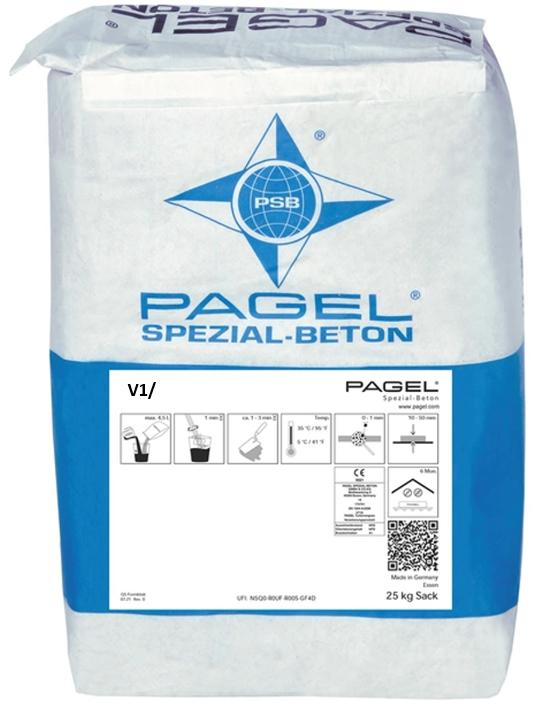 PAGEL V1 základné zálievkové hmoty