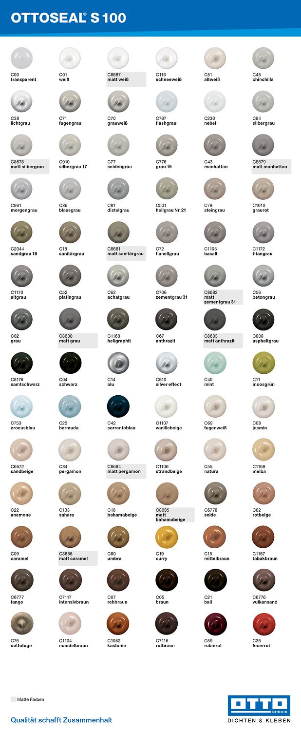 Sanitárny silikón OTTOSEAL S100 300 ml